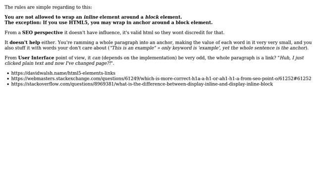 Webmasters: Is it SEO safe to embed the H2 or H3 tag in a hyperlink element? (3 Solutions!!) смотреть онлайн