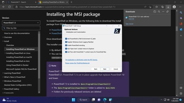 PowerShell 7 Tutorial 1: How to install Windows PowerShell 7 on Windows 11 / Windows Server 2022 смотреть онлайн