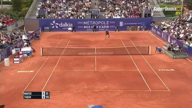 Dominic Thiem vs Leonardo Mayer 2015 Nice Final Match - Part 1 смотреть онлайн