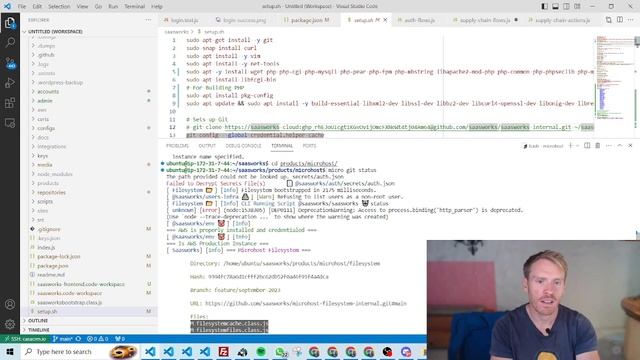 Using `micro git status` to monitor your package ecosystem code version status смотреть онлайн
