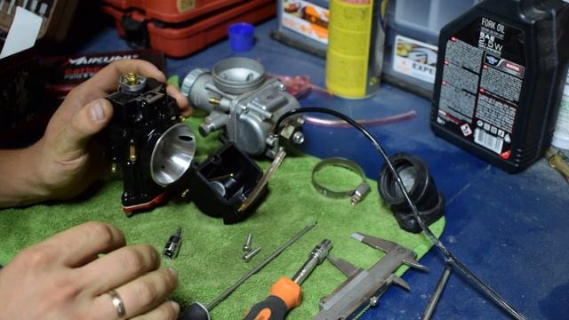 Установка PWK 34 на 172 FMM GR7 250 KOVI 250 смотреть онлайн