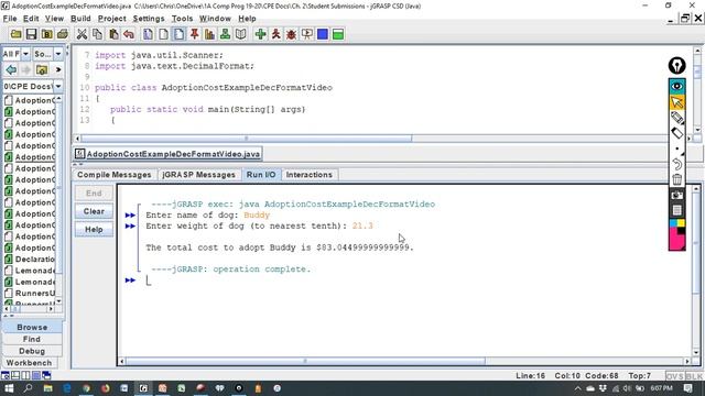 DecimalFormat Class 9-2019 смотреть онлайн