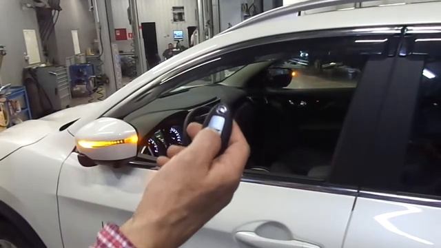 Бесключевой запуск Nissan Qashqai от Idatalink смотреть онлайн