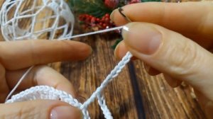 Новогодний ШАР крючком / Christmas BALL crochet