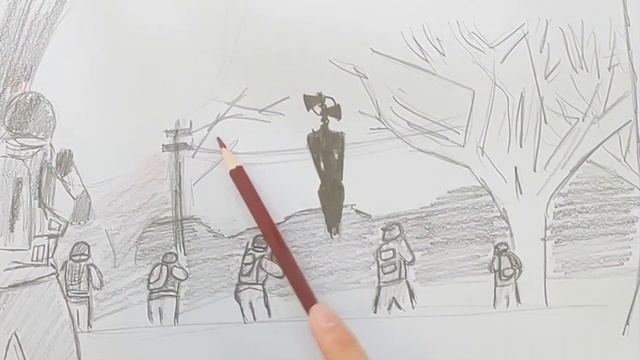 Drawing another Secret4Studio Siren Head Scene! [18] смотреть онлайн