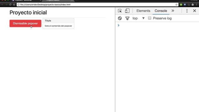 Bootstrap 4: Popovers смотреть онлайн