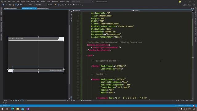 WPF - MVVM Based Modern Dashboard | UI Design | XAML | C# | Tutorial смотреть онлайн