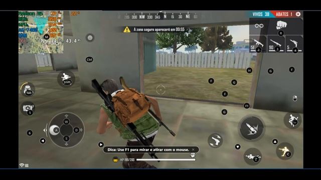 Free Fire - Teste na AMD A6-7480 Radeon R5. [Gameplay Não Comentada] смотреть онлайн