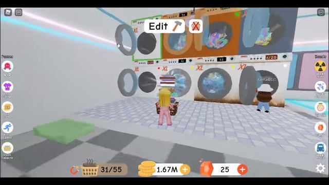 Мою вещи со второго аккаунта )) Roblox Laundry Simulator смотреть онлайн