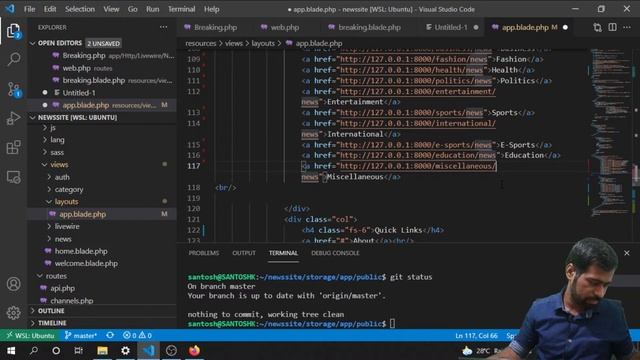 Day 4 - Making News Website Live in Laravel смотреть онлайн