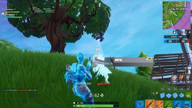 R9 290 Fortnite FPS Test While Recording on X5675 Xeon Cpu смотреть онлайн