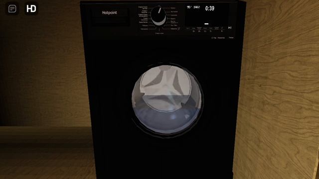 Hotpoint Washer Dryer WDS 7448 C7S VBW Cottons 95 With Fast Full Cycle