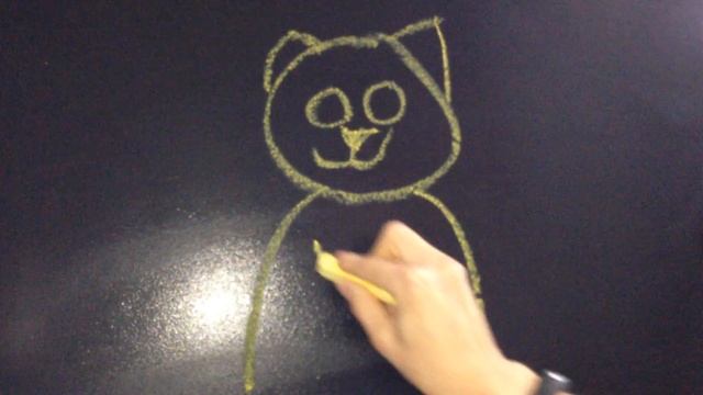 Рисуем котенка! смотреть онлайн