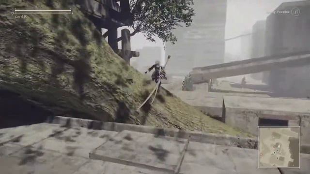 Doing Side Quests In NieR Automata смотреть онлайн