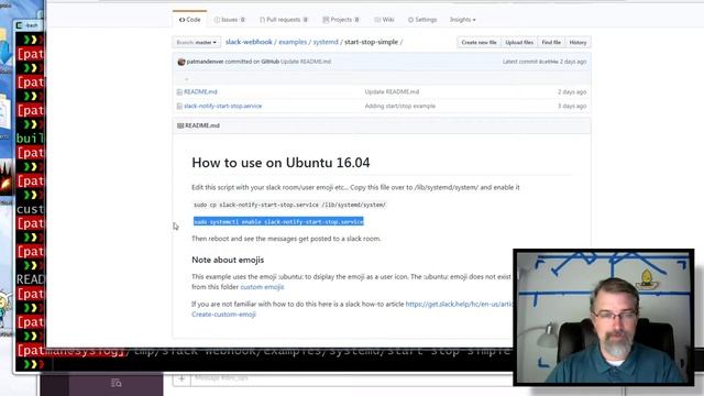 Slack Webhooks linux tool смотреть онлайн