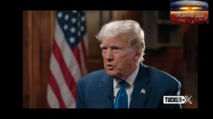 Такер Карлсон берет интервью у Дональда Трампа В Ночь Дебатов