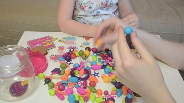 Набор бусин для изготовления украшений BEAUTY POPS IMAGINARIUM