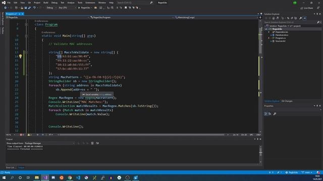 Regular Expressions (Regex) - Simple Examples (C#) [2021] смотреть онлайн