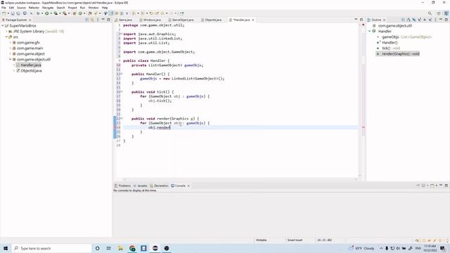 Java Game Programming #7 - Handler смотреть онлайн