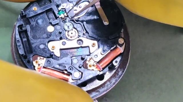 hoW to repair a casio watch, servicing Seiko SII cal.VD57c movement complete servicing tutorial смотреть онлайн