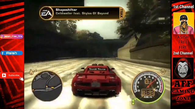 NFS Most Wanted No Crash Challenge/First Video/AFF Gaming Zone смотреть онлайн