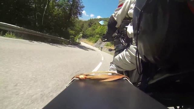 Alp d'Huez on my DL 1000 V-Strom