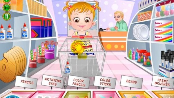 KIDS FUN GAMES II TOP BABY GAMES #1 BABY HAZEL CRAFT TIME