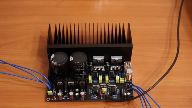 Усилитель TDA7293. Пробный запуск смотреть онлайн
