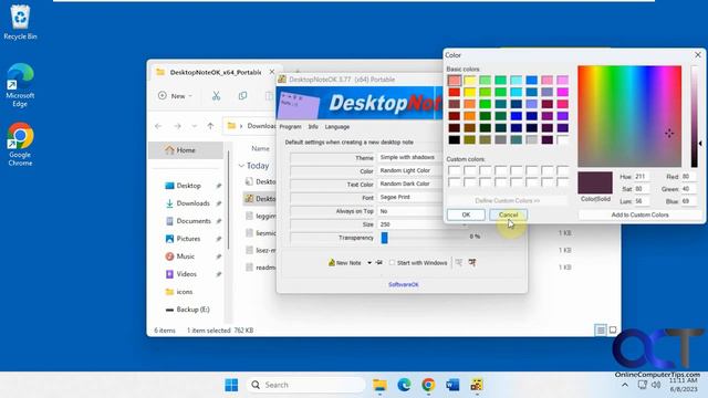 Desktop Note OK - Alternative for the Windows Sticky Notes смотреть онлайн