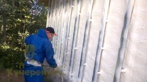 Утепление стен из пеноблока снаружи