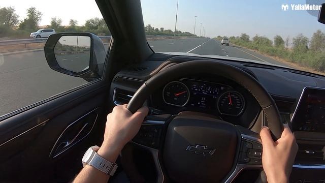 Chevrolet Tahoe 2021 | POV | YallaMotor смотреть онлайн