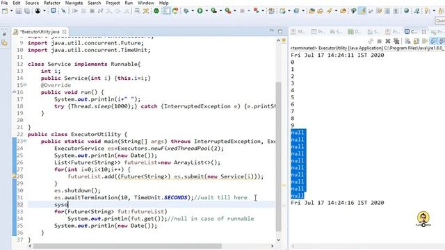 ExecutorService Java Complete Guide | ExecutorService Java | ExecutorService |ExecutorService Java смотреть онлайн