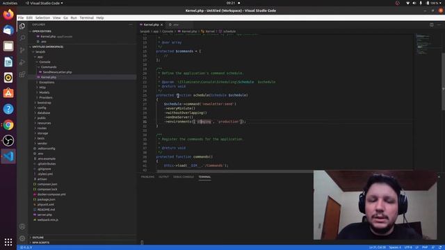 Executar Laravel Cron em ambientes de desenvolvimento específicos смотреть онлайн