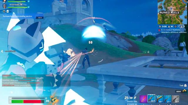 Go Ahead and Target My Hired Bot! Fortnite: Zero Build Duos Victory Royale! смотреть онлайн