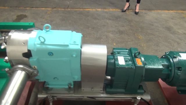 Waukesha Model 220 Positive Displacement Pump Demonstration смотреть онлайн