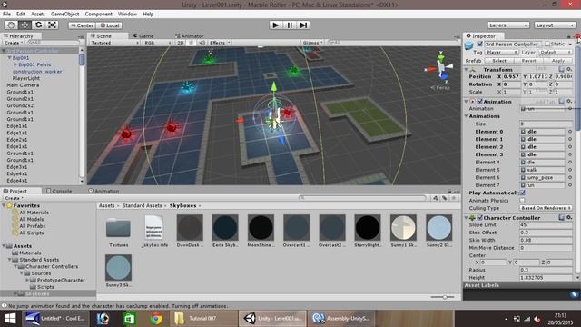 Unity 3D Tutorial - How To Make A Platform Game - Part 007 FINAL смотреть онлайн