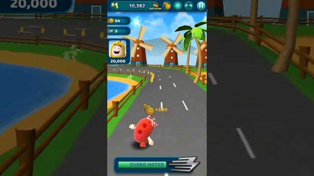 Oddbods Turbo Run Walkthrough Part 1 - Android iOS Gameplay HD смотреть онлайн