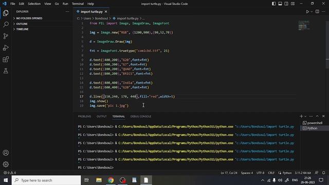 Using Python for Image Creation | Pillow Library смотреть онлайн