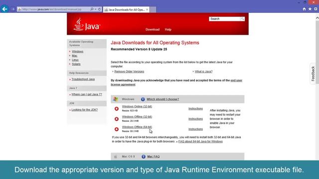 Get Java for Windows 8 in Windows 8/8.1 смотреть онлайн