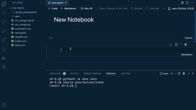 Jupyter Notebooks in VS Code смотреть онлайн