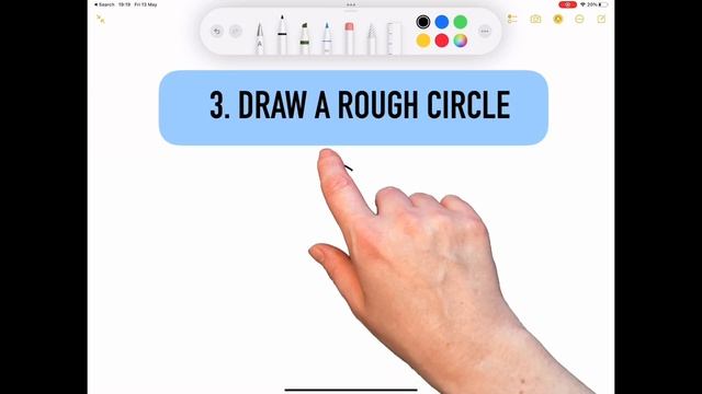 How to draw a perfect circle on the iPad Notes app смотреть онлайн
