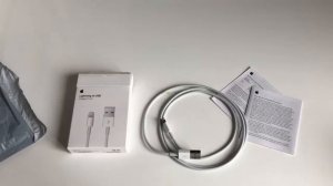 Original Apple Lightning to USB cable Review обзор оригинального кабеля