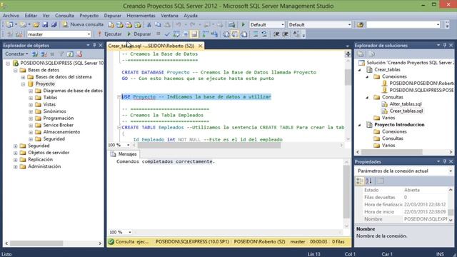 SQL Server 2012 Creando Proyectos - Move Projects смотреть онлайн