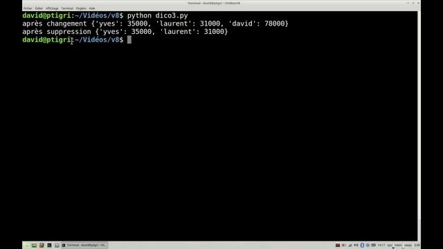 le type dict en python смотреть онлайн