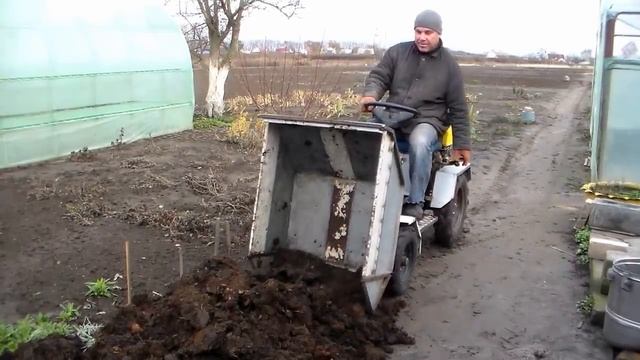 Минитрактор самодельный. Рабочий процесс смотреть онлайн