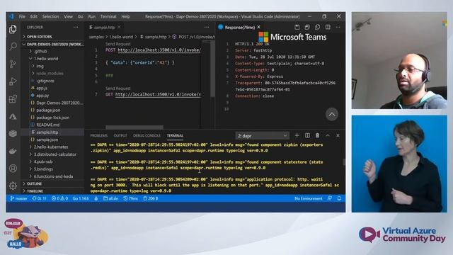 Shailendra Singh Chauhan - Building Distributed Application Runtime(Dapr) смотреть онлайн