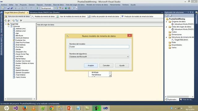 Crear Minería de Datos en SQL Server Data Tool смотреть онлайн
