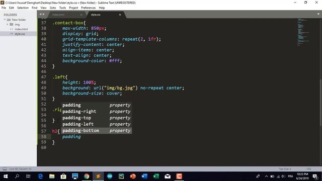 Responsive Contact Form Using HTML & CSS смотреть онлайн