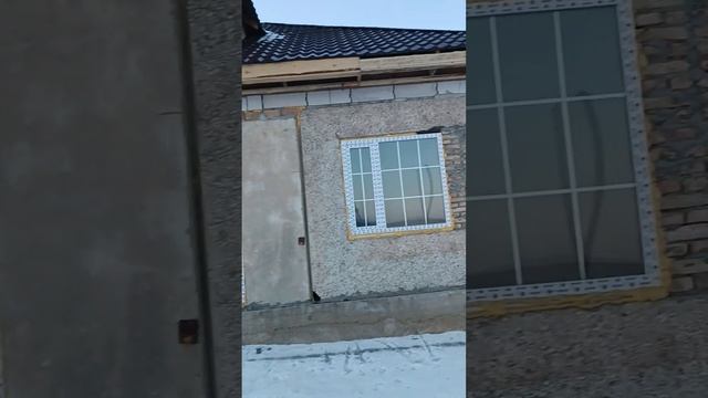 Үй салу. Ауылда салынып жатқан ЕРЕКШЕ үй ?? #строительстводома #құрылыс #мансарда56 #проект