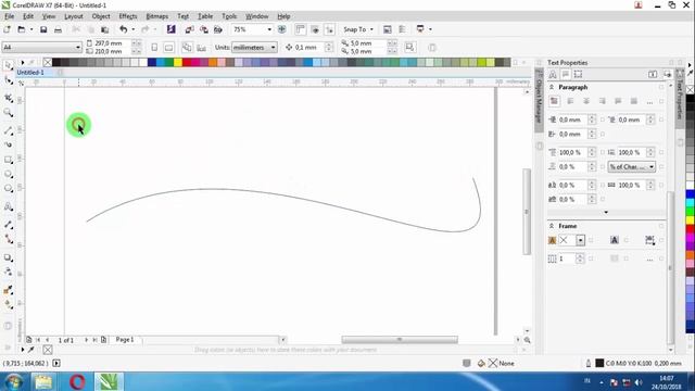 membuat tulisan mengikuti garis di coreldraw X7 - YouTube смотреть онлайн